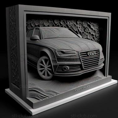 3D мадэль Audi A4 B7 (STL)